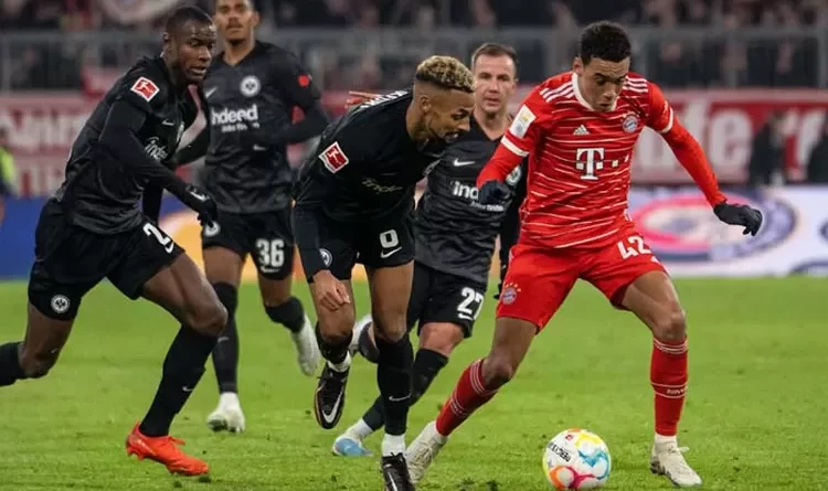 Skor Imbang Antara Eintracht Frankfurt dan Bayern Munich